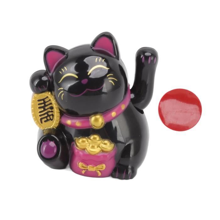 Porte-Bonheur Chinois - Cordelette Rouge Avec Pièce Et Tête De Chat - Collier Sympa Style Asiatique