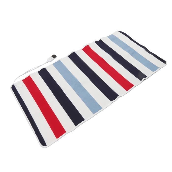 Chauffe matelas électrique couverture chauffante thermique 45 x 55cm 6