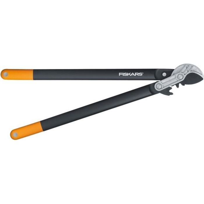 FISKARS Coupe-branches Powergear™ II L77 à crémaillère et à enclume 70cm Ø 50mm