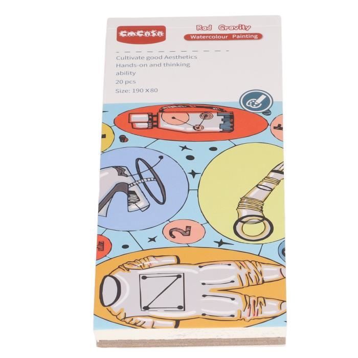 PIN Dessin de livre d'eau 20 modèles amusant éducatif DIY coloriage 19x8cm  portable jouet livre d'aquarelle (catégorie 3) - Cdiscount Jeux - Jouets