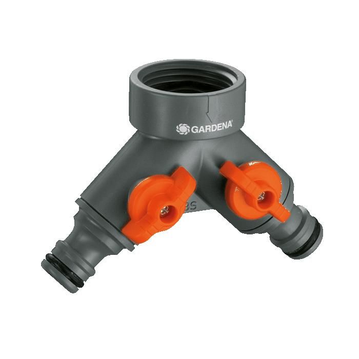 Sélecteur - GARDENA - 938-20 - 2 Circuits - Sorties Réglables - Arrosage de Jardin