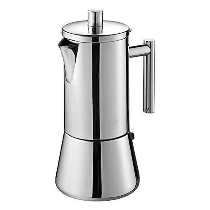 GEFU GE16380 Cafetière Italienne de 4 Tasses Acier Inoxydable INOX 135 x 95 x 20 cm