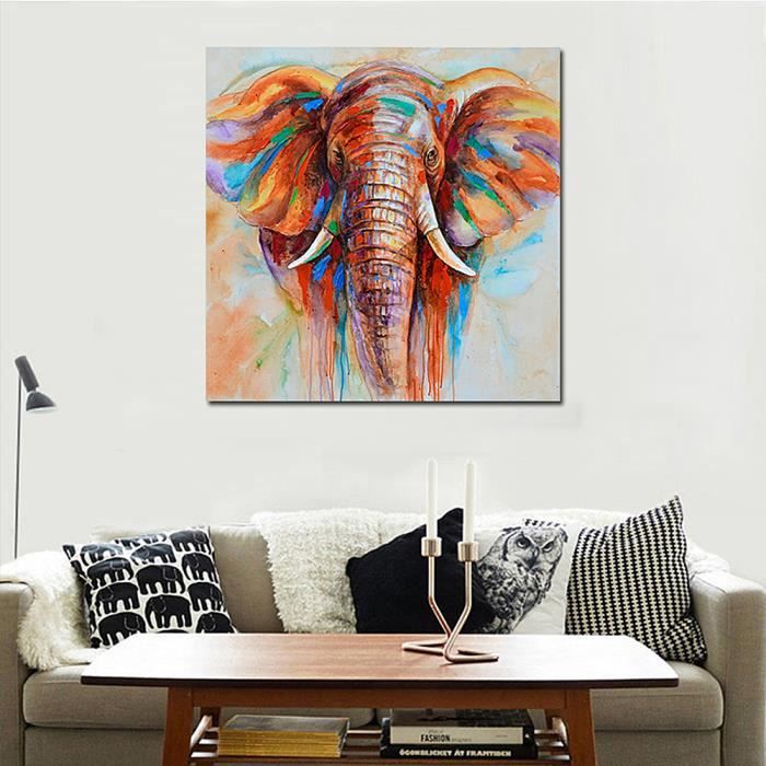 TUTO) peinture avec matière: Eléphant N°5 - YouTube