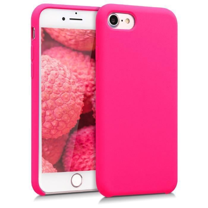 Coque Silicone pour iPhone 14 Bumper avec Coin Renforcé Slim