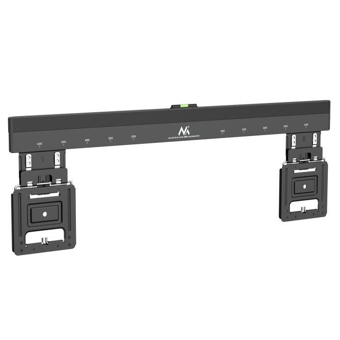 Support mural TV - Maclean - MC-481 - Ultra plat - 37-80 pouces - VESA 600x400