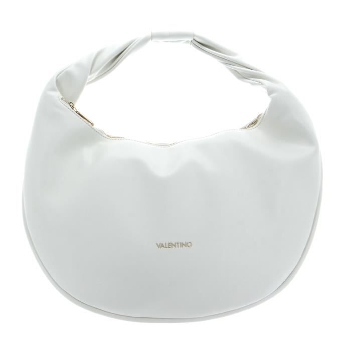 Sac à épaule VALENTINO Peonies Re Hobo Bag En Blanc (Bianco) - Neuf Avec étiquettes