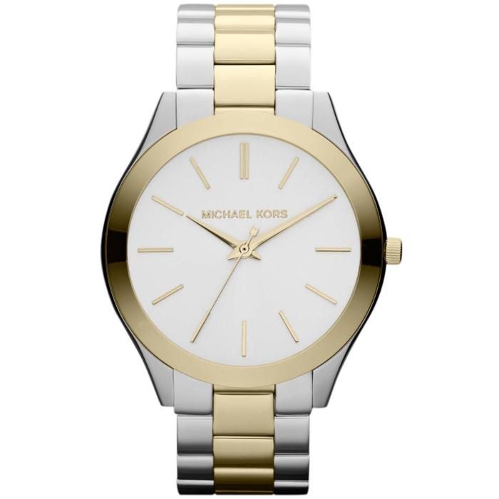 Montre Femme - Michael Kors - Runway MK3198 - Bracelet en acier bicolore - Analogique - Chic