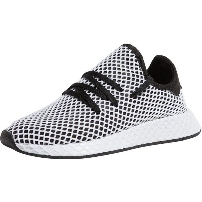 adidas deerupt blanche et noir