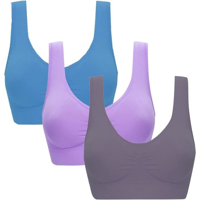 Brassière De Sport Sans Armatures Femme 2025 – Confort Et Maintien Renforcé Pour Le Sport Et Le Quotidien - 5