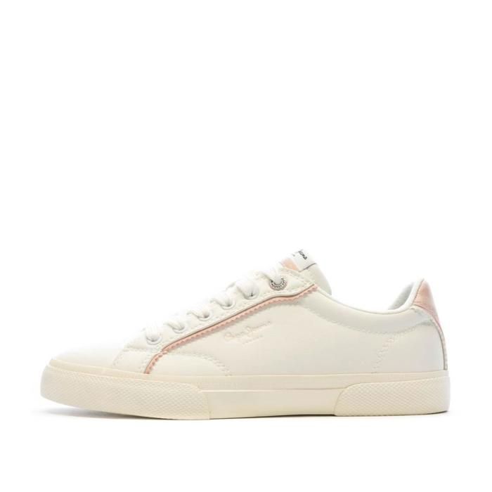 Pepe Jeans Baskets Blanche Femme Pepe jeans Kenton