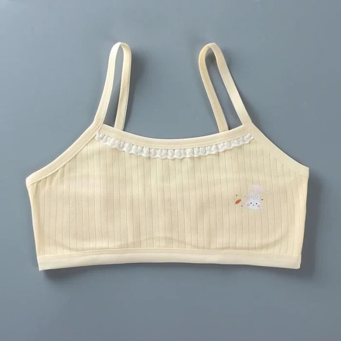 Soutien Gorge Enfant 12 Ans Lot De 4 Soutiens-gorge En Coton Doux Pour Filles - Soutien-gorge D'entraînement Pour Filles De 8 à 12 Ans Soutien Gorge Fille 12 Ans