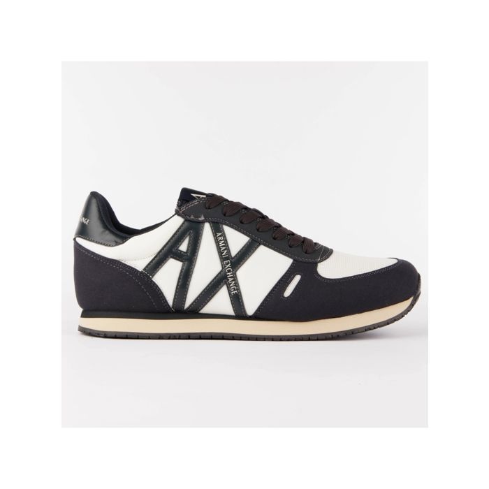 Basket Armani Exchange Homme Rio Noir Synthétique Basket Armani Exchange Homme Rio Noir Synthétique