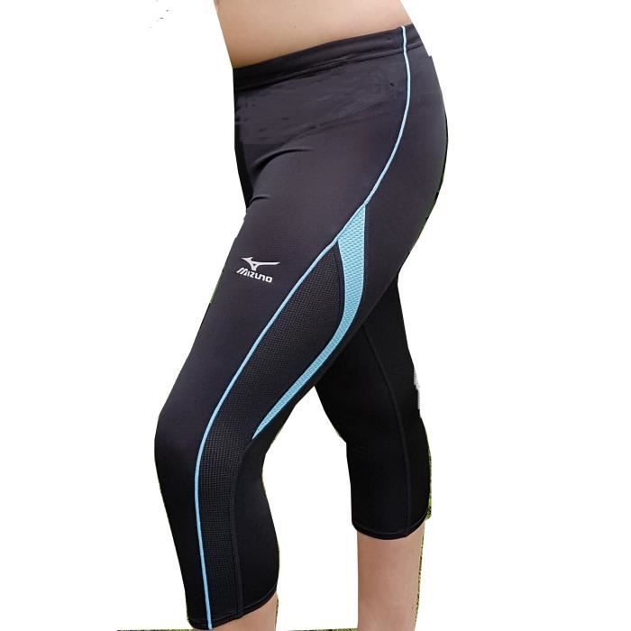 Corsaire 3 4 PERF TIGHT Femme Marque Course pied Noir