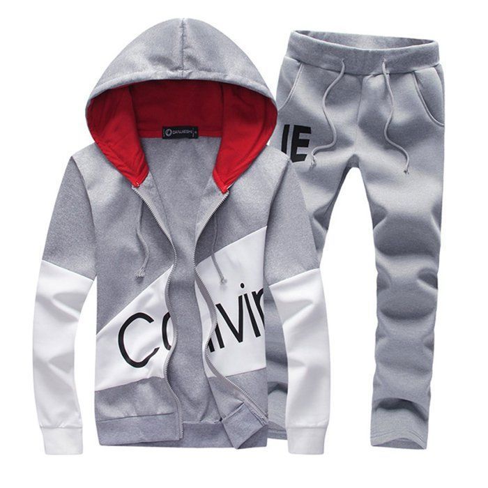 Survêtement De Sport Jogging Homme - Noir - Manches Longues - Running Noir - Prêt-à-Porter