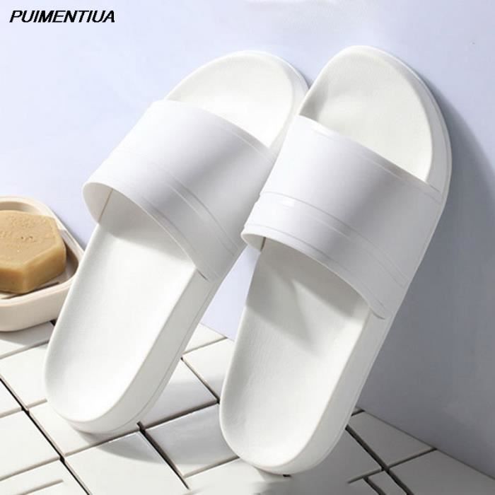 Pantoufles Femmes En Coton Antidérapantes – Confortables, Slip-on – Pour Intérieur Ou Extérieur Léger - 2
