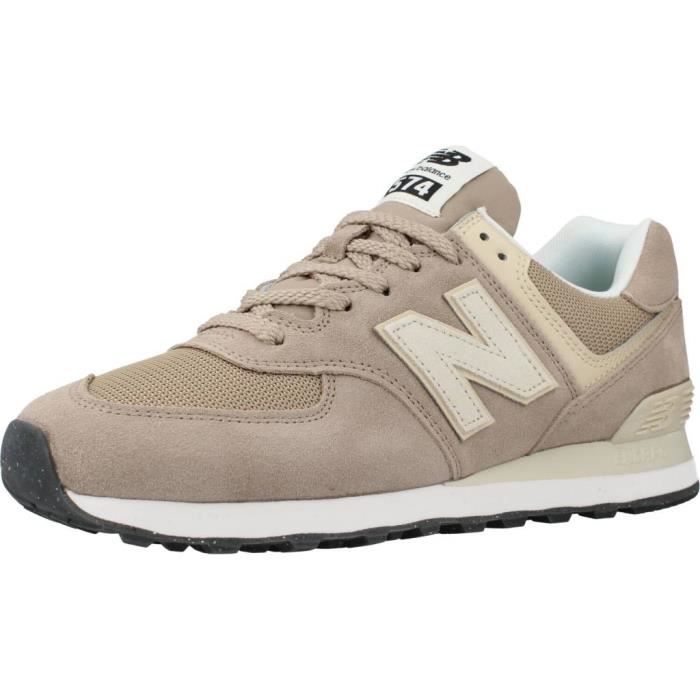 new balance marron doré