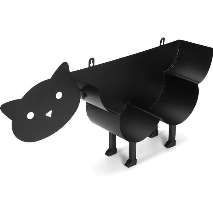 Porte Rouleau De Papier Toilette Mural En Forme De Chat En Metal Noir Cdiscount Bricolage Porte Rouleau De Papier Toilette Mural En Forme De Chat En Metal Noir Cdiscount Bricolage