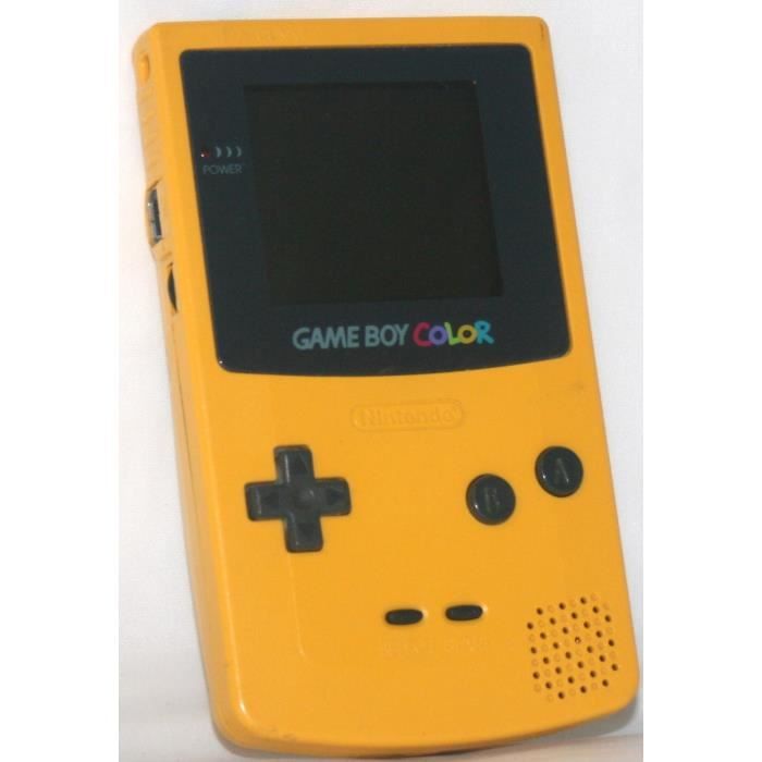 Console Nintendo Game Boy Color Jaune Soleil Reconditionné - Nintendo reconditionné disponible sur Cdiscount Seconde Vie