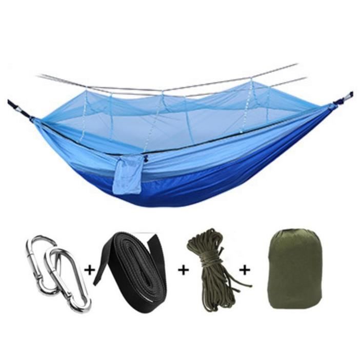 Rouge, 260x80cm Hamac Suspendu Exterieur 1-2 Personne Charge 200Kg Hamacs pour de Jardin RandonnéE Camping