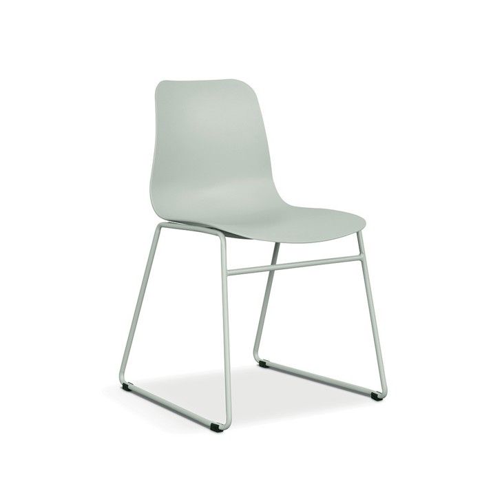 Chaise MARIE – Polypropylène gris vert Chaise MARIE – Polypropylène gris vert