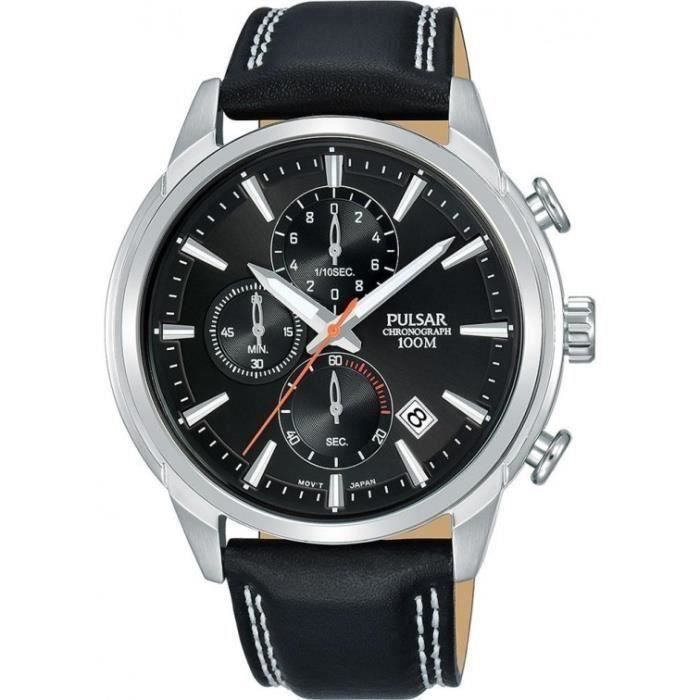 Montre PULSAR Sport Homme Chronographe en Acier PT3A23X1 - Tempka.com