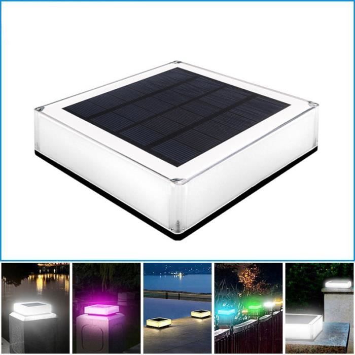 Lampe Solaire D'extérieur Sur Pied - Lanterne De Jardin - 4 Modes