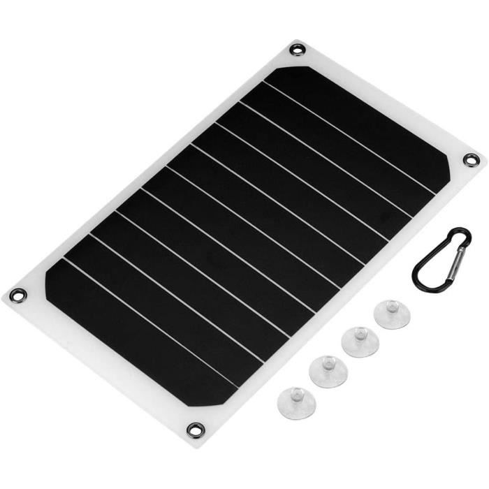 Alimentation Caméra Exterieur Panneau Solaire 8W Pour Caméra
