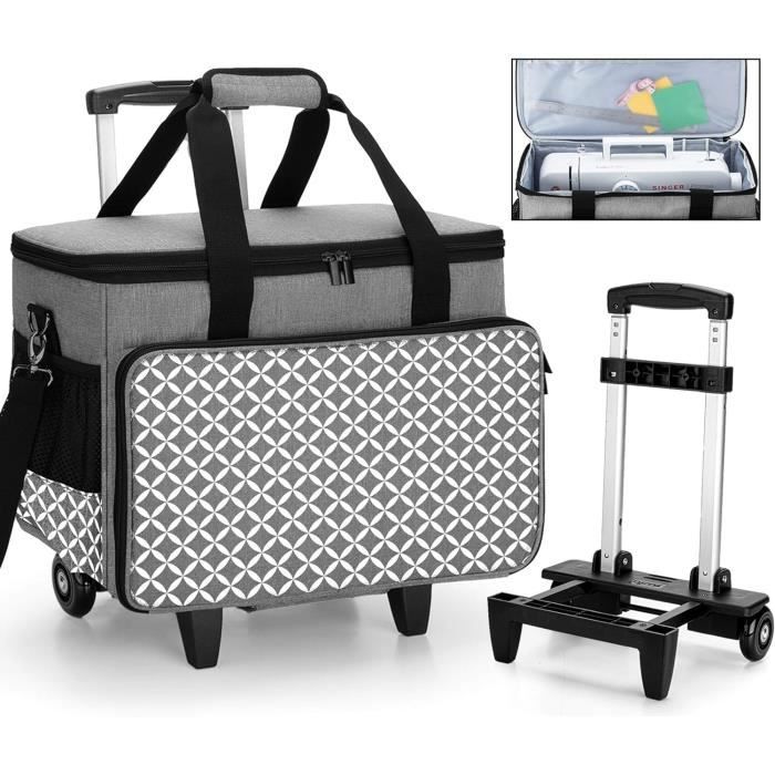 Sac de transport pour machine à coudre avec poignée, sac fourre-tout