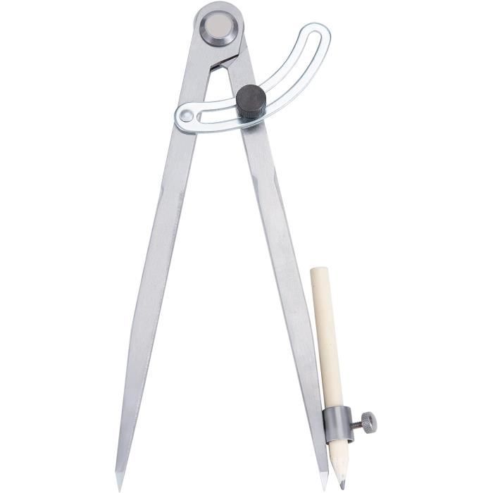 Lot De 8 Outils De Mesure En Acier Inoxydable - Pieds Courbés Et Droits Intérieur/Extérieur Pour Poterie, Argile Et Céramique (30,5 Cm, 25,4 Cm, 20,3 Cm, 10,2 Cm)