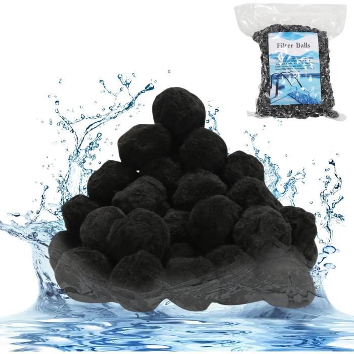 Balles Filtrantes Pour Filtre à Sable Piscine – Remplacent Le Sable – 700g Ou 1400g – En Polyéthylène Recyclable – Améliore La Clarté De L'eau