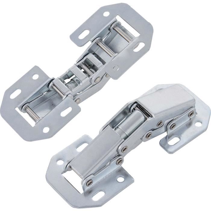 Charnière pour meuble,Pack de 2 poussoirs de couvercle pneumatiques