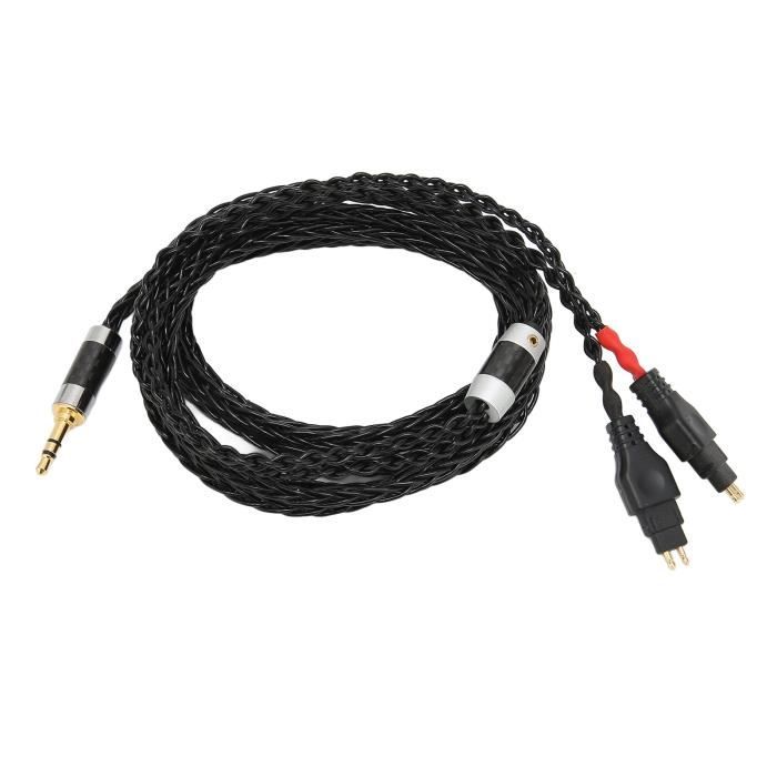 Compete-Câble casque XLR 4 broches mâle pour HD600 Câble casque XLR 4
