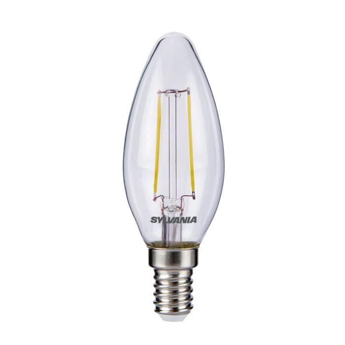 Blanc chaud 2 Lampen Sylvania Ampoule LED ToLEDo 30 cm 3,5 W remplace 35 W 2700 Kelvin Tube lumineux 30 cm 