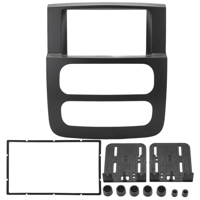 Kit D'installation Tableau De Bord Pour Autoradio - Compatible Dodge Jeep Chrysler 2004 à 2008, Noir