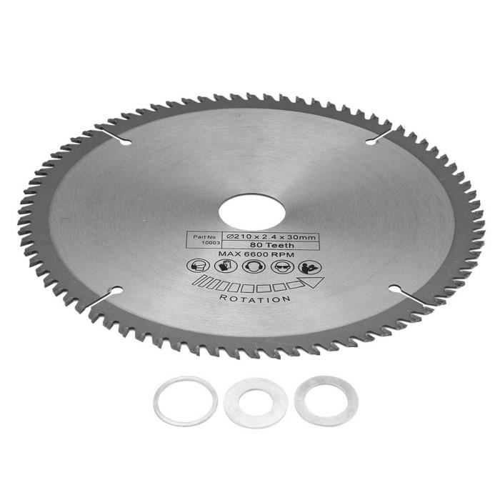 Lame De Scie Circulaire CMT 210x30x2,8mm - 64 Dents ATB 15° | Pour Bois Et Dérivés | Orange Tools