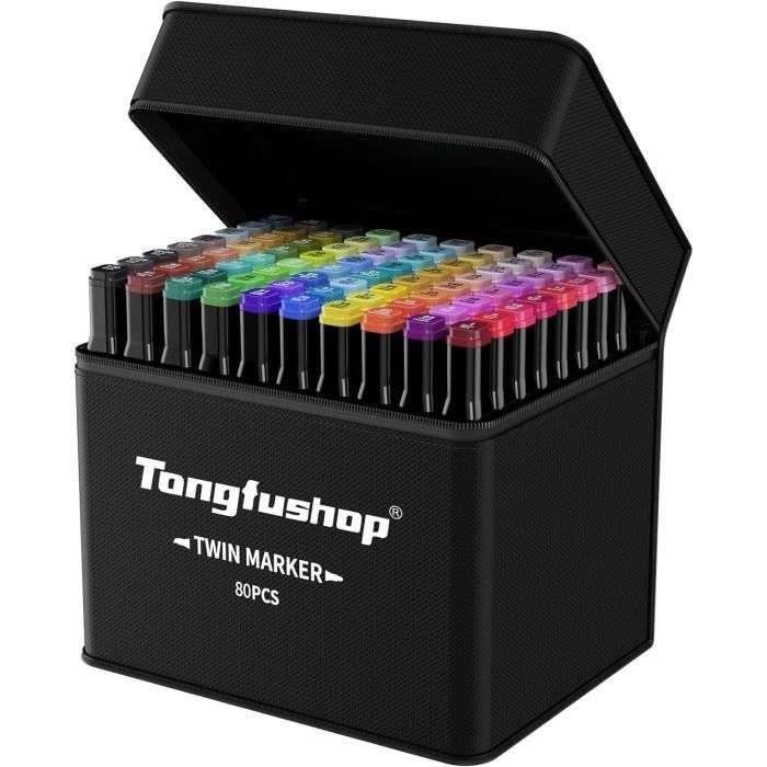 Faizer ® 240 Feutre Acrylique, Stylos Acryliques à Pointe