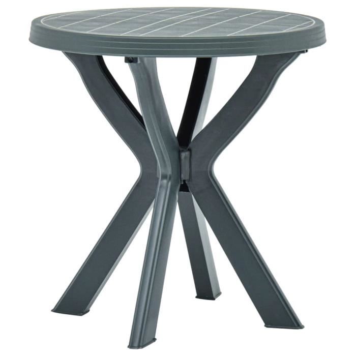 Table de bistro outdoor - Vert - 70 x 70cm
