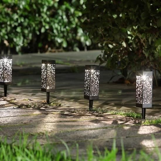 TYRESES Lampe solaire de jardin Arrosoir luminaire exterieur avec 6  Guirlande Lumineuse Lampe Décoration Exterieur Jardin - Cdiscount Maison