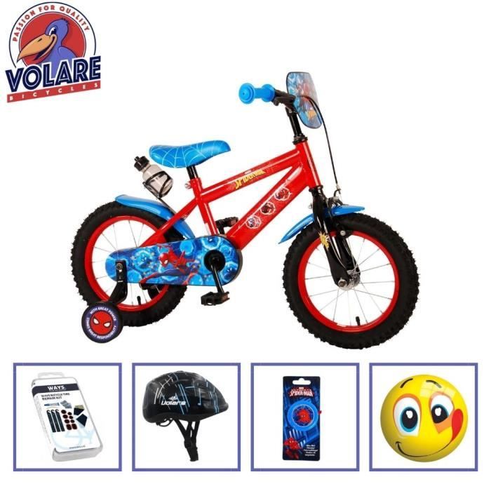 Cloche De Vélo Enfant Spiderman - Aluminium - Pour Garçons Tout-Petits - KSdeal