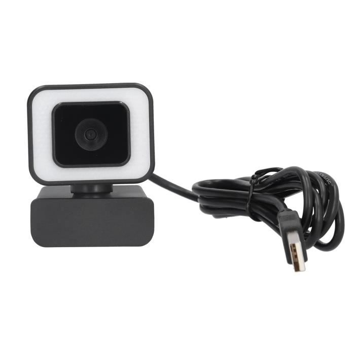 PC Caméra, Plug And Play 360 ° Rotation 1440P HD Webcam pour Ordinateur  Portable pour Bureau 