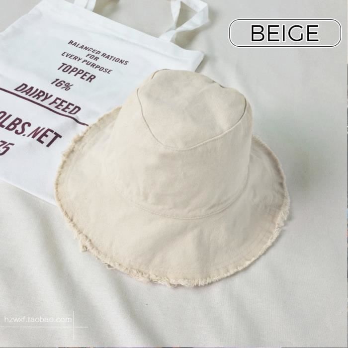 Chapeau Panama Vintage Unisexe - Large Bord Protection Solaire - Bande Réglable - Pour Plage, Jardinage, été