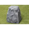 Décoration de jardin - ARNUSA - Faux Rocher 60x50 cm - Gris granit - Polyrésine-1