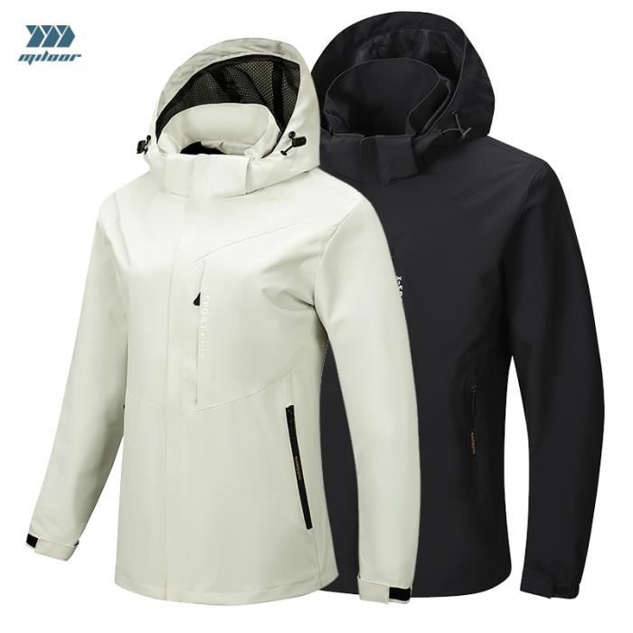 Couleur Homme Gris taille XXXL veste de randonnée imperméable pour hommes,  vêtements d'escalade, de Camping, - Cdiscount