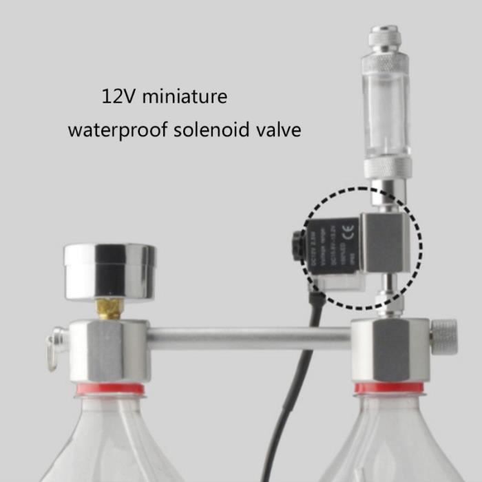 Vanne à Aiguille De Débit D'air Multi-voies Pour Aquarium Régulateur De