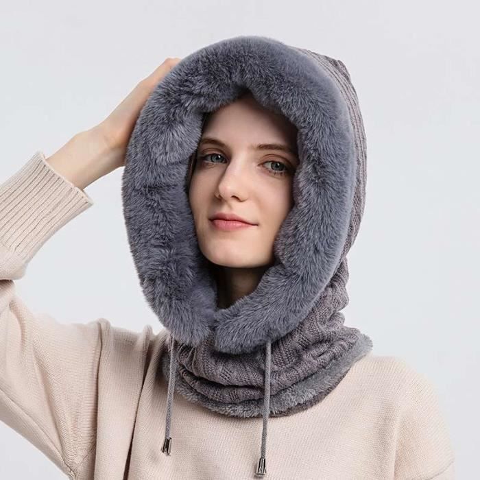 écharpe à Capuche 2 En 1 Femme Écharpe à Capuche 2 En 1 Pour Femme