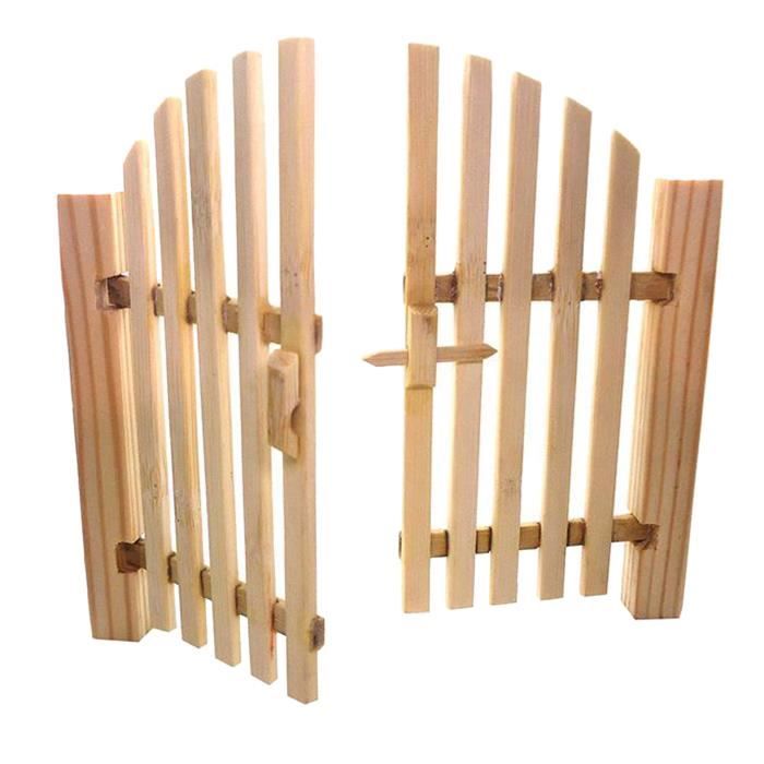 Fenêtre Double Porte 1/12 Pour Maison De Poupée – Bois 19,1 X 13,3 Cm – Accessoire Miniature DIY à Assembler