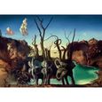 Ravensburger - Puzzle 1000 pièces Art collection - Cygnes se reflétant en éléphants / Salvador Dali-2