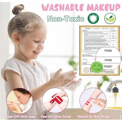 Kit De Maquillage Lavable Pour Enfant Playkidz - À Partir De 5 Ans - Nombreux Produits - Neuf Avec étiquettes