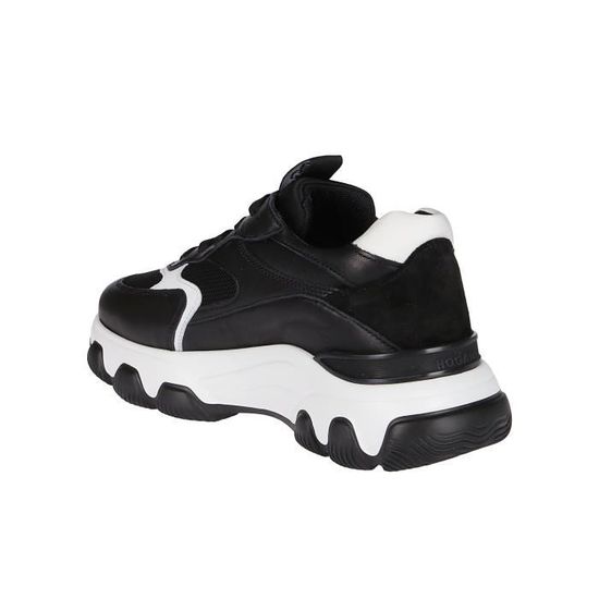 HOGAN FEMME HXW5400DG60ONY0002 NOIR CUIR BASKETS Noir Cdiscount Chaussures