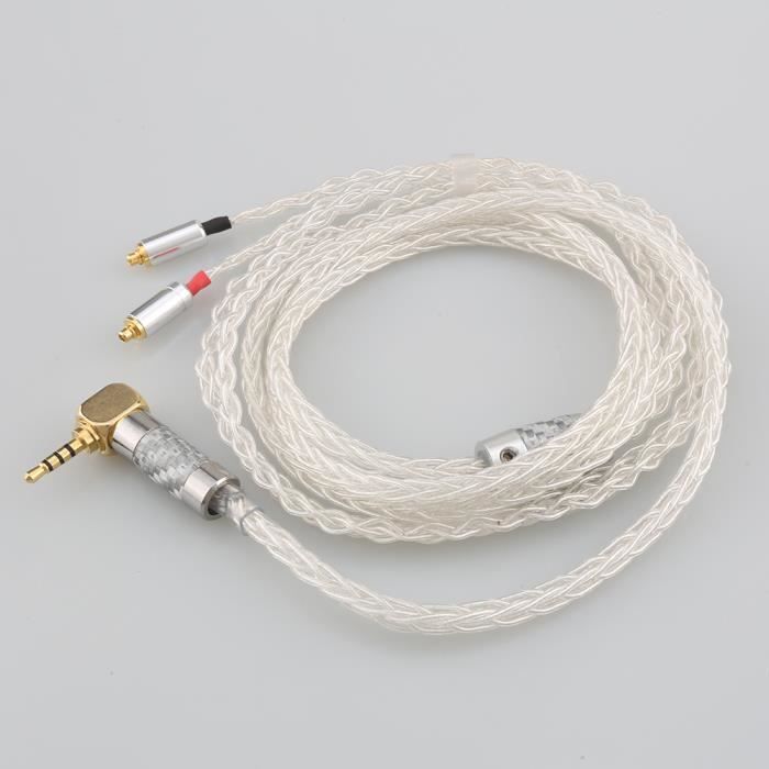 Cavo USB-C A MMCX 6N OCC Per Auricolari AKG, Sony, Shure, Westone E Molti Altri – Con Chip Audio 96kHz/24bit E Telecomando